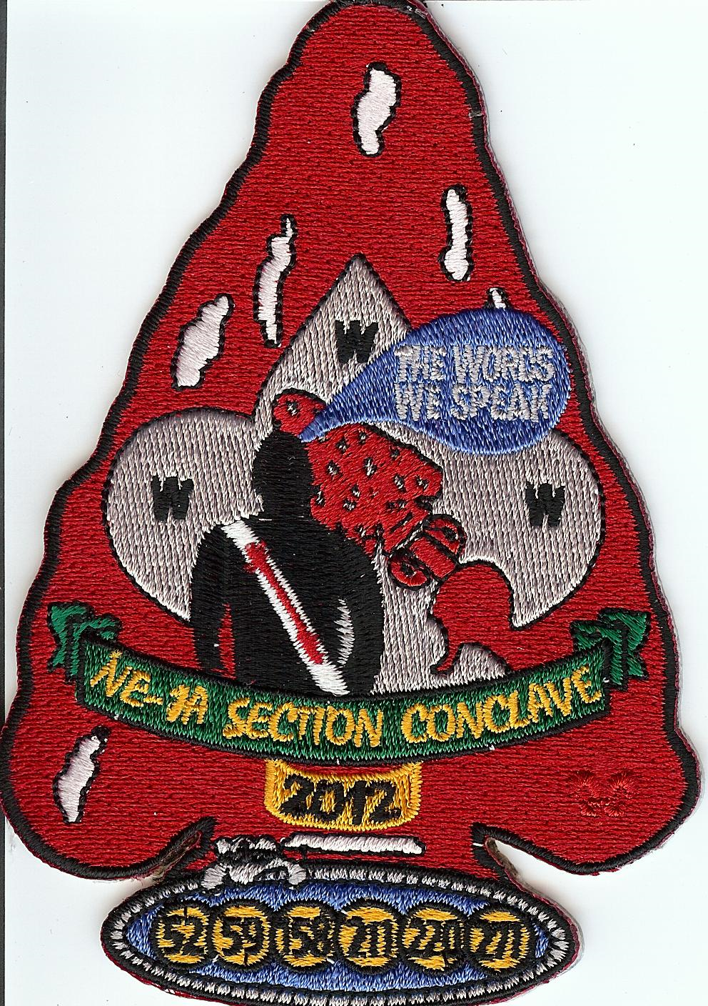 Conclave Charity Patch 1 .. NE 2017 Fellowship 